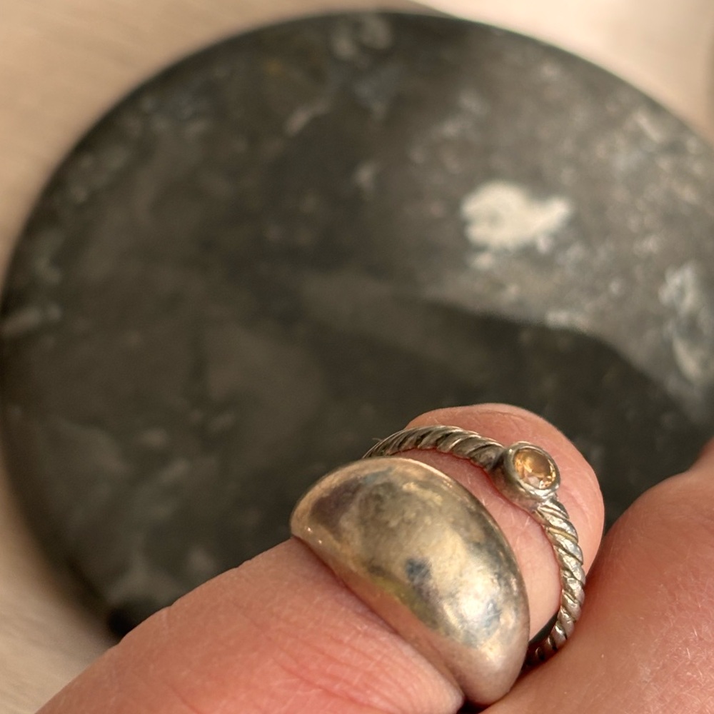 Silver Dome Ring - image 4